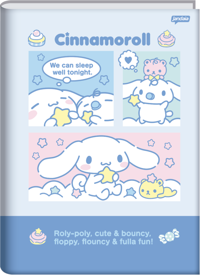 CADERNO BROCHURA UNIVERSITÁRIO - CINNAMOROLL - Imagem 3