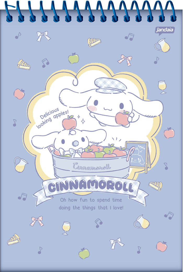 CADERNO APONTAMENTOS - CINNAMOROLL - Imagem 4
