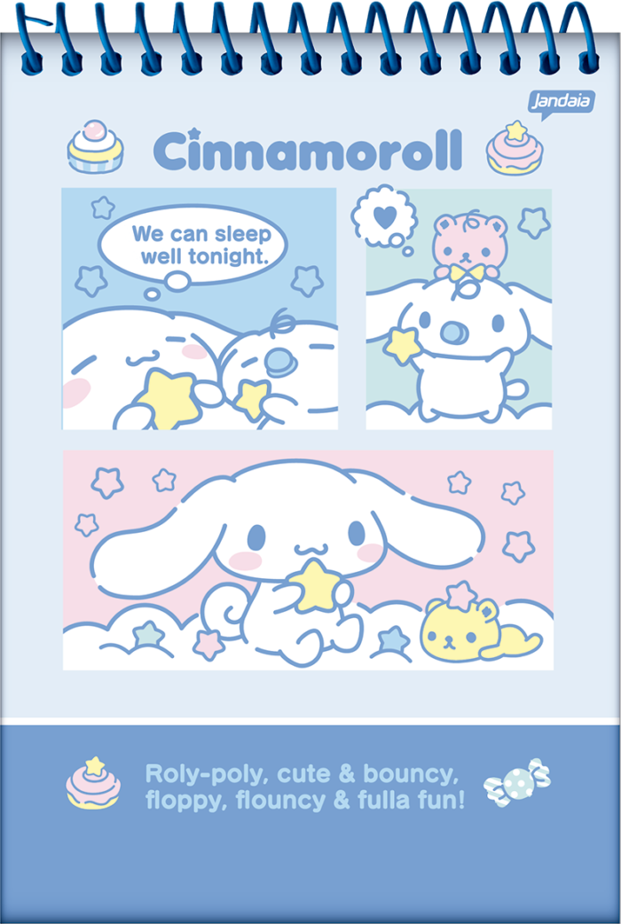 CADERNO APONTAMENTOS - CINNAMOROLL - Imagem 2