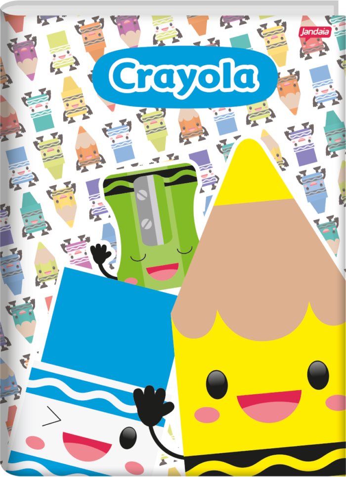 CADERNO BROCHURA 1/4  - CRAYOLA - Imagem 2