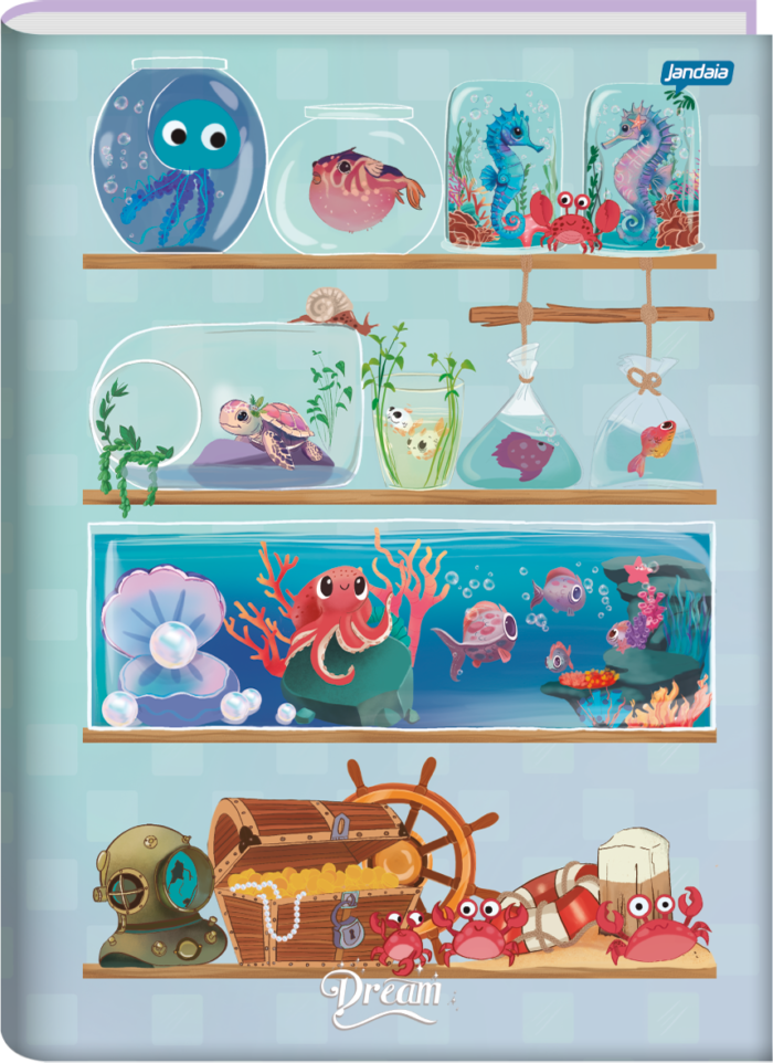 CADERNO BROCHURA 1/4 - DREAM - Imagem 2