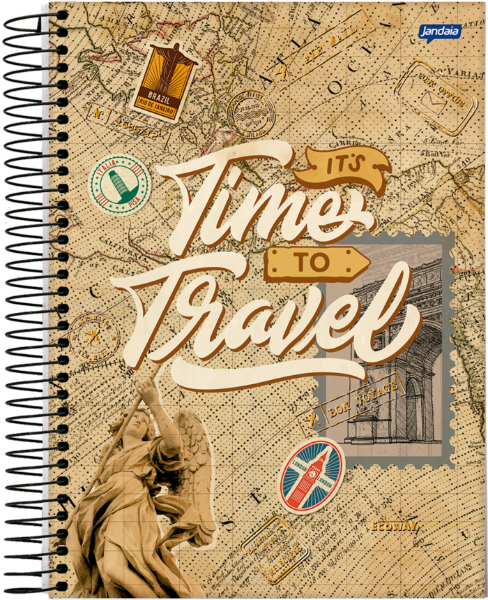 CADERNO ESPIRAL 1/8 - ECO WAY - Imagem 4
