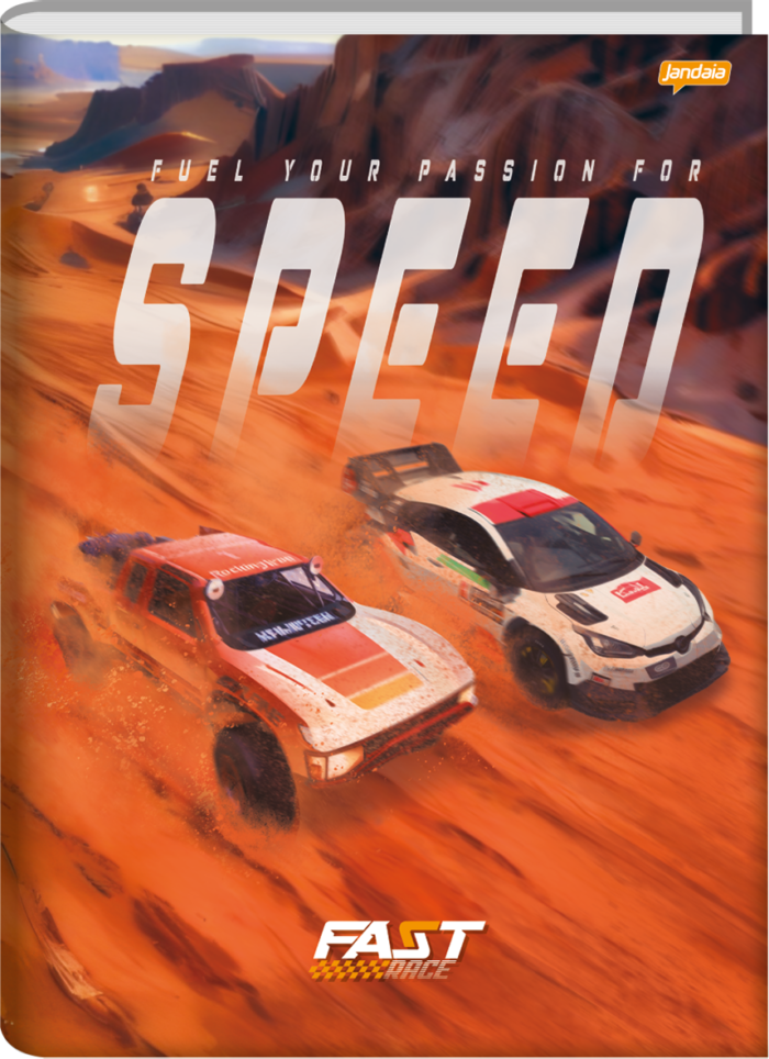 CADERNO BROCHURA UNIVERSITÁRIO - FAST RACE - Imagem 3