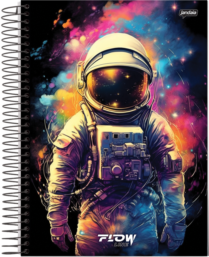 CADERNO ESPIRAL 1/8 - FLOW - Imagem 8