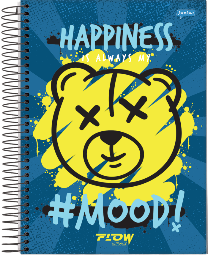 CADERNO ESPIRAL 1/8 - FLOW - Imagem 4