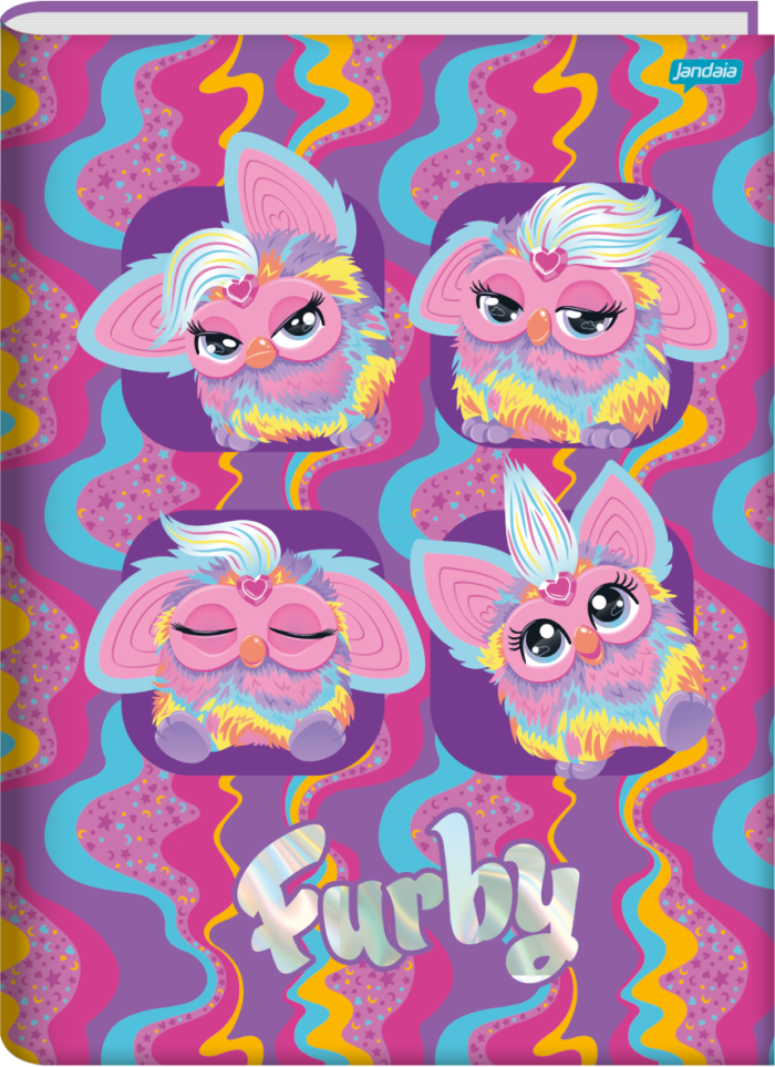 CADERNO BROCHURA UNIVERSITÁRIO - FURBY - Imagem 3