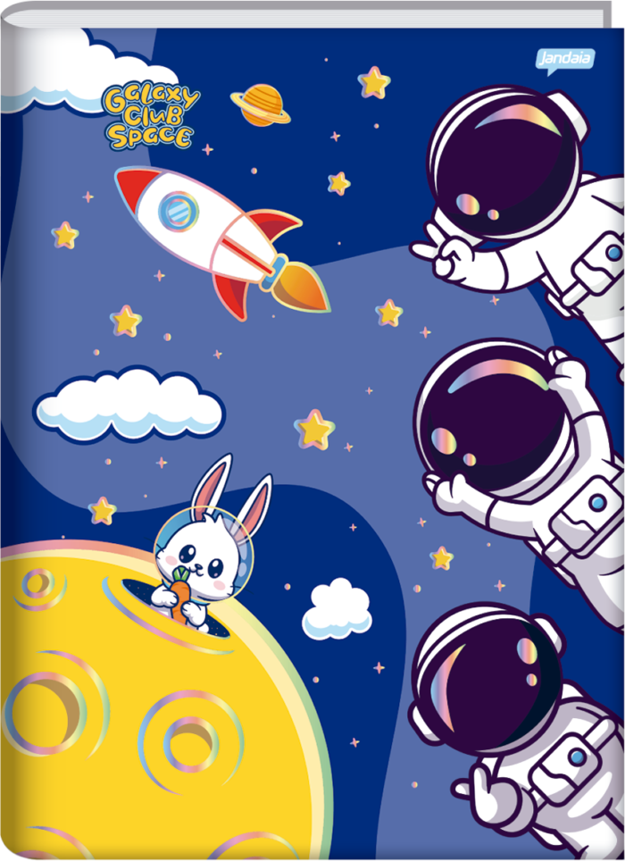 CADERNO BROCHURA UNIVERSITÁRIO - GALAXY CLUB SPACE