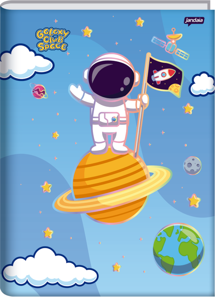 CADERNO BROCHURA UNIVERSITÁRIO - GALAXY CLUB SPACE - Imagem 4