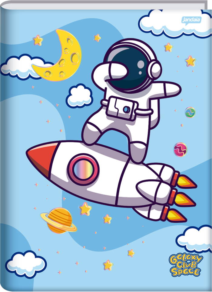 CADERNO BROCHURA UNIVERSITÁRIO - GALAXY CLUB SPACE - Imagem 2