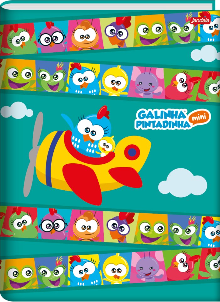 CADERNO BROCHURA UNIVERSITÁRIO - GALINHA PINTADINHA - Imagem 3