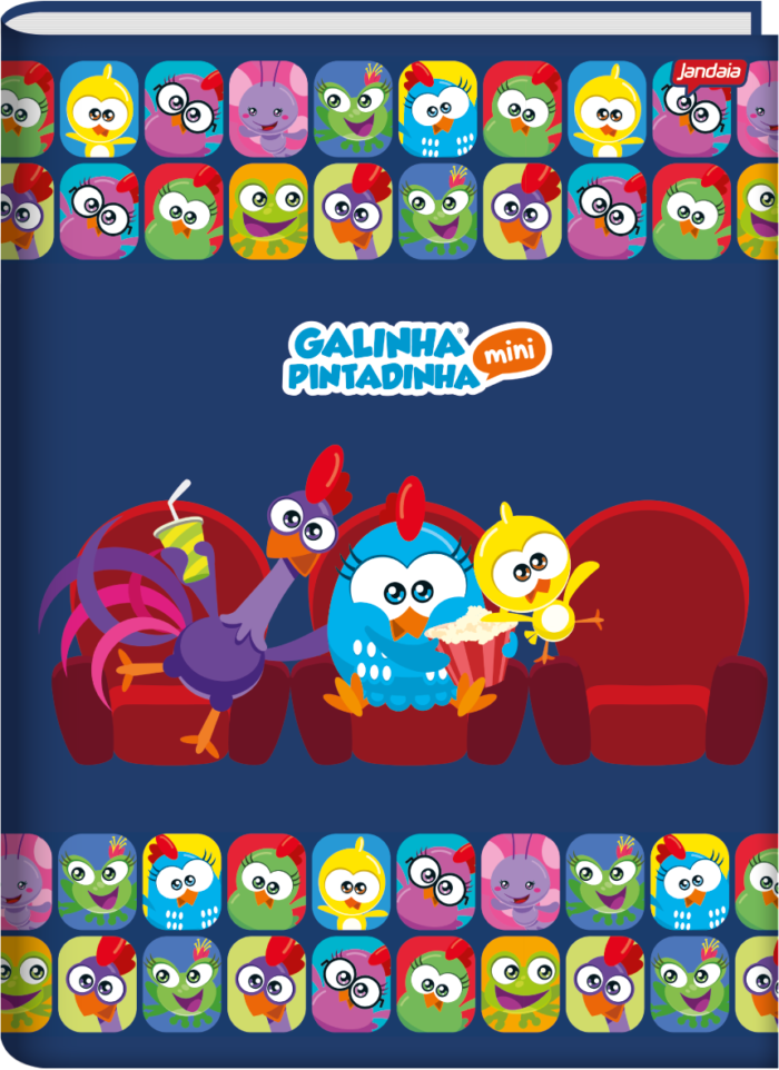 CADERNO BROCHURA UNIVERSITÁRIO - GALINHA PINTADINHA