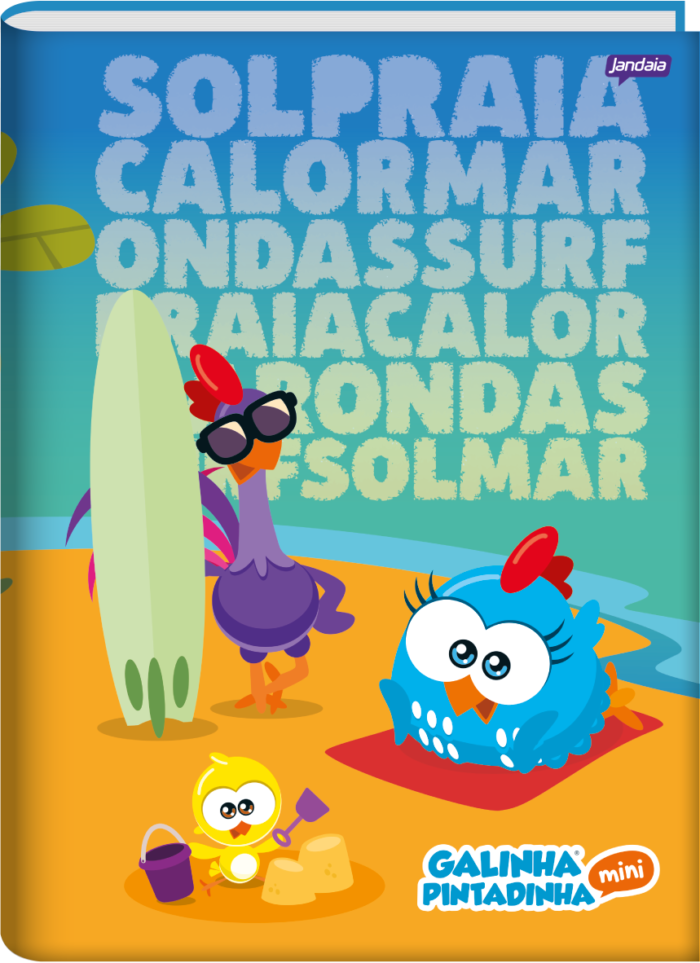 CADERNO BROCHURA UNIVERSITÁRIO - GALINHA PINTADINHA - Imagem 2