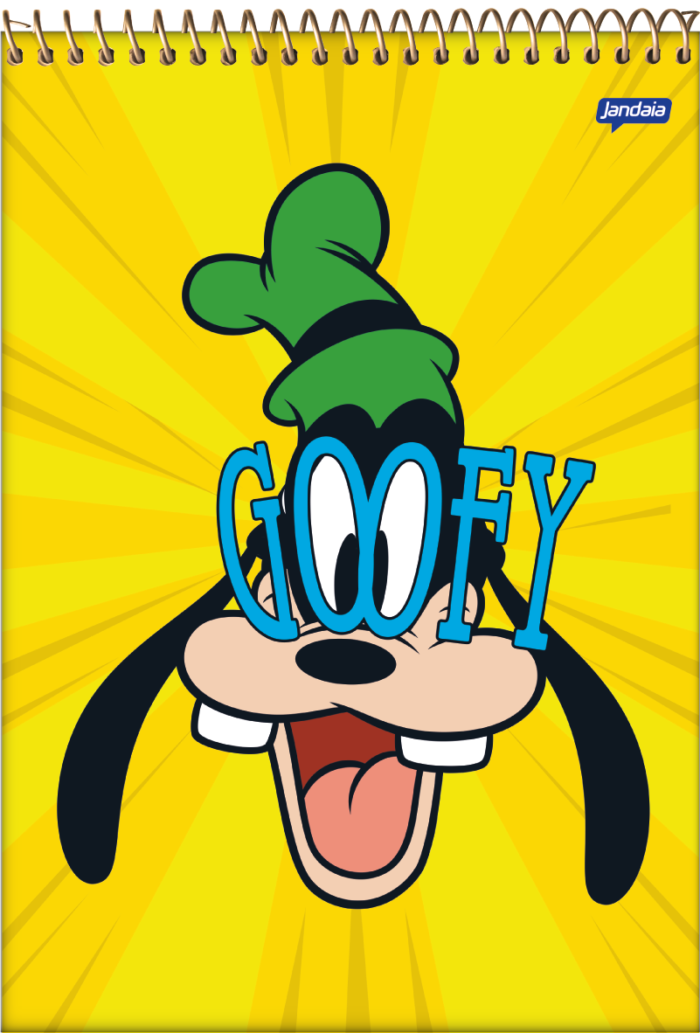 CADERNO APONTAMENTOS - GOOFY
