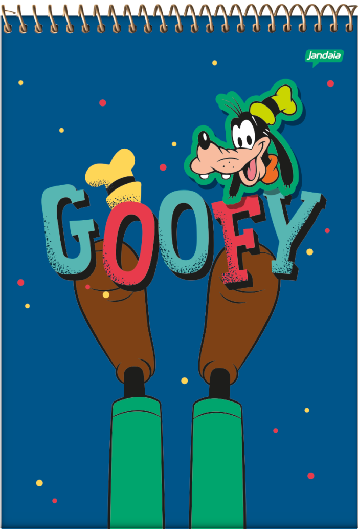 CADERNO APONTAMENTOS - GOOFY - Imagem 3