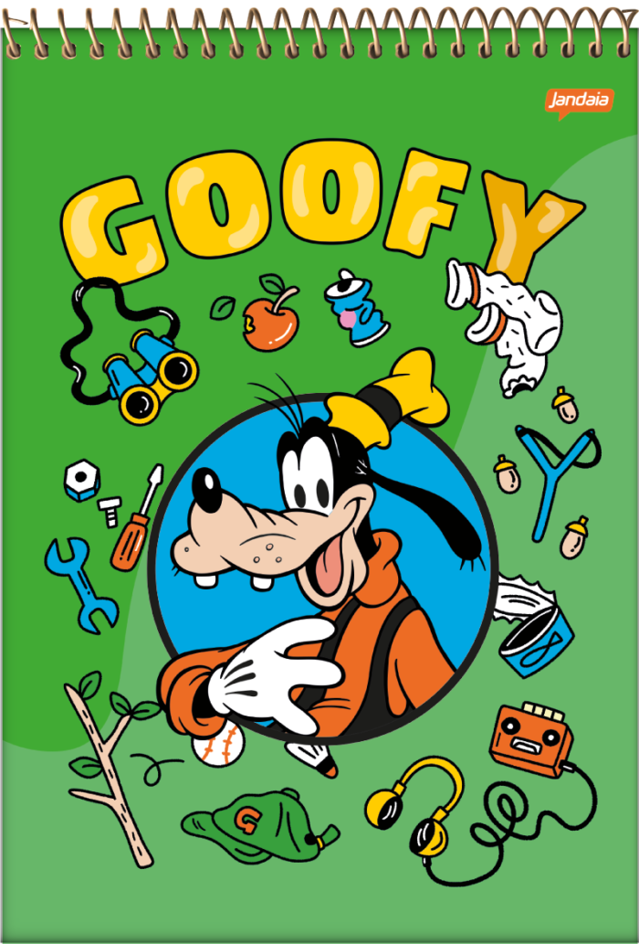 CADERNO APONTAMENTOS - GOOFY - Imagem 2