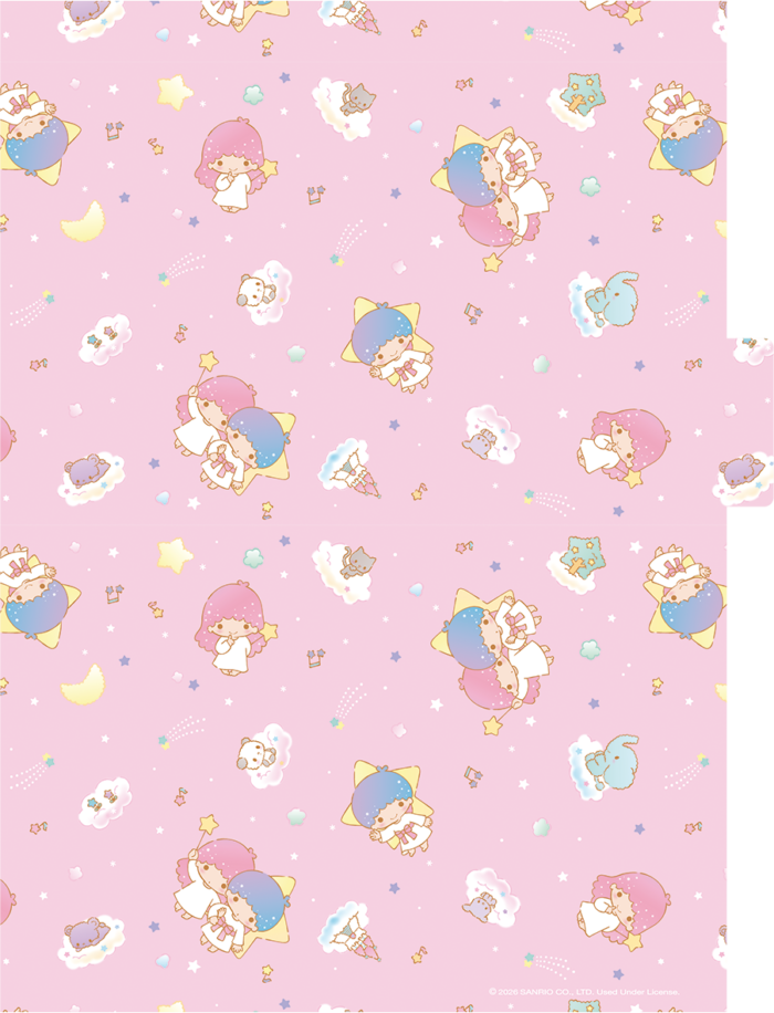CADERNO ARGOLADO UNIVERSITÁRIO - HELLO KITTY E AMIGOS - Imagem 5