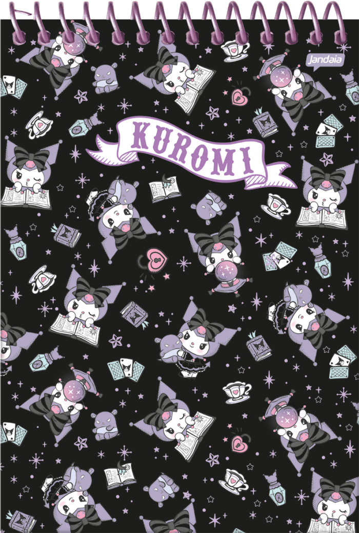 CADERNO APONTAMENTOS - KUROMI