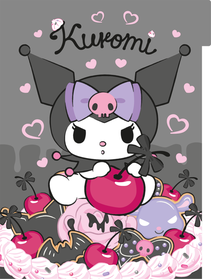 CADERNO ARGOLADO COLLEGE - KUROMI - Imagem 7