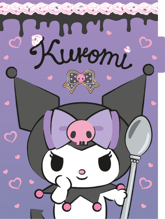 CADERNO ARGOLADO COLLEGE - KUROMI - Imagem 6