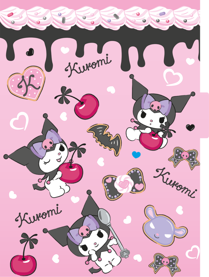 CADERNO ARGOLADO COLLEGE - KUROMI - Imagem 5