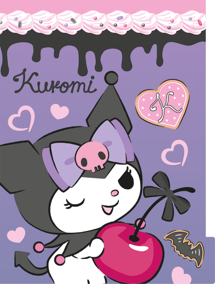 CADERNO ARGOLADO COLLEGE - KUROMI - Imagem 2