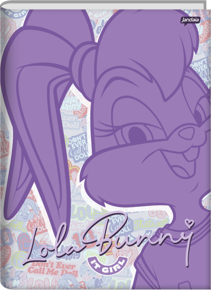 CADERNO BROCHURA UNIVERSITÁRIO - LOLA BUNNY