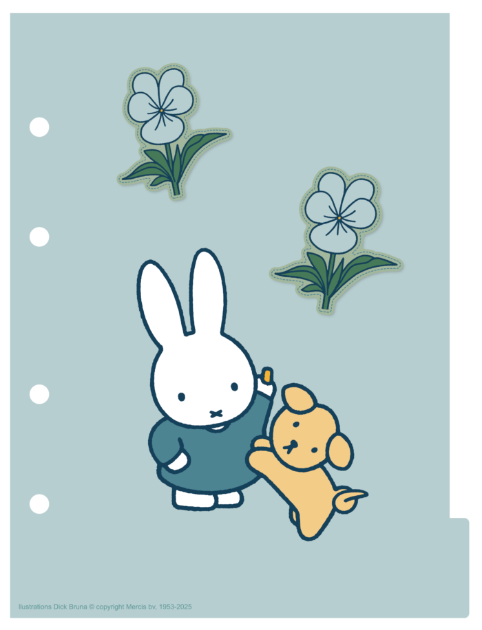 CADERNO ARGOLADO COLLEGE - MIFFY - Imagem 2