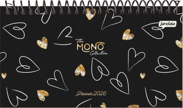 AGENDA PLANNER BOLSO - MONO