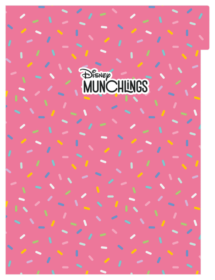 CADERNO ARGOLADO COLLEGE - DISNEY MUNCHLINGS - Imagem 7