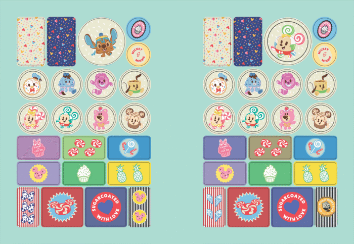 CADERNO BROCHURA 1/4 - DISNEY MUNCHLINGS - Imagem 5