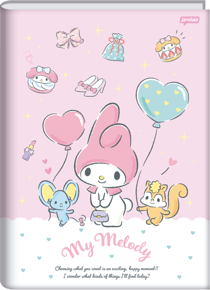 CADERNO BROCHURA UNIVERSITÁRIO - MY MELODY - Imagem 3