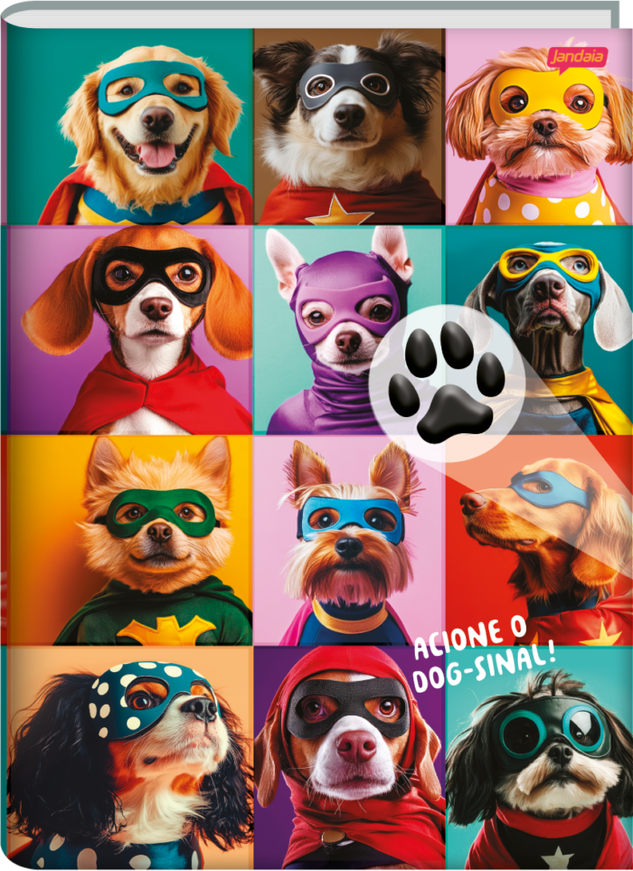 CADERNO BROCHURA UNIVERSITÁRIO - PET'S LOVE - Imagem 2