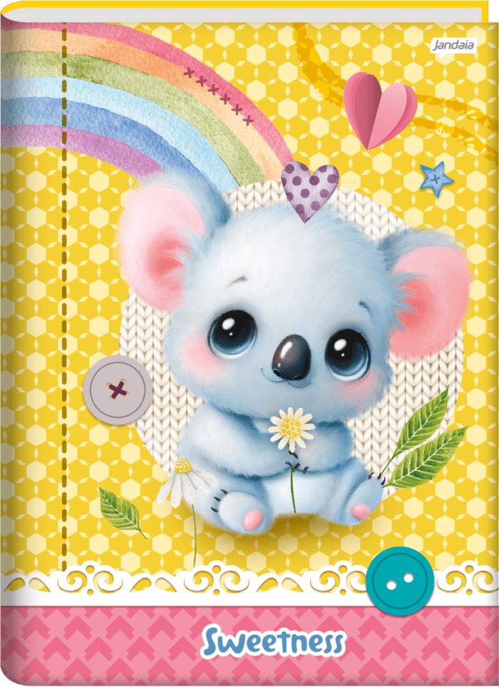 CADERNO BROCHURA 1/4 - SWEETNESS