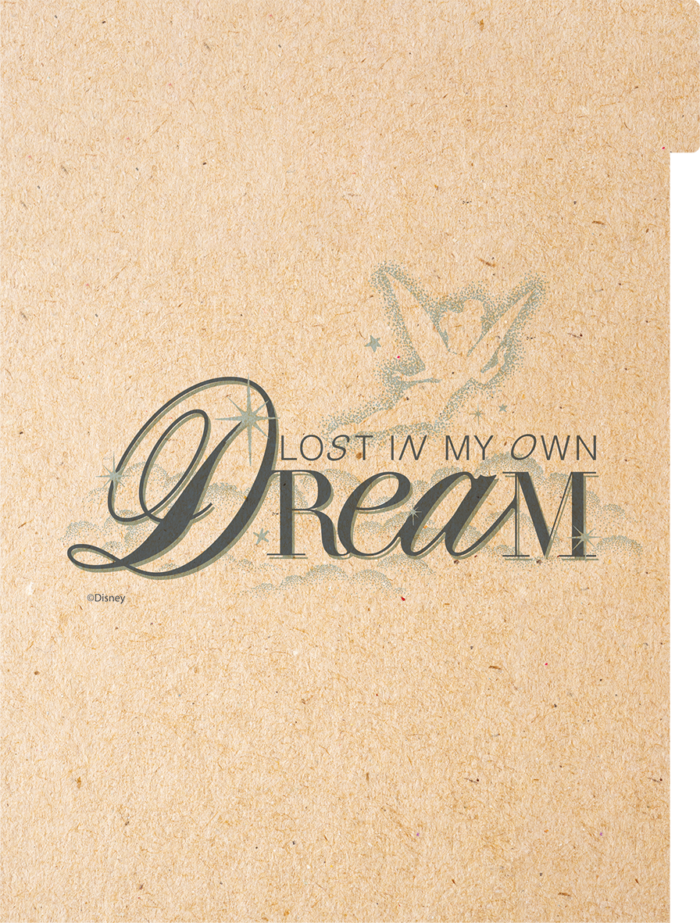 CADERNO ARGOLADO COLLEGE - TINKER BELL KRAFT - Imagem 7