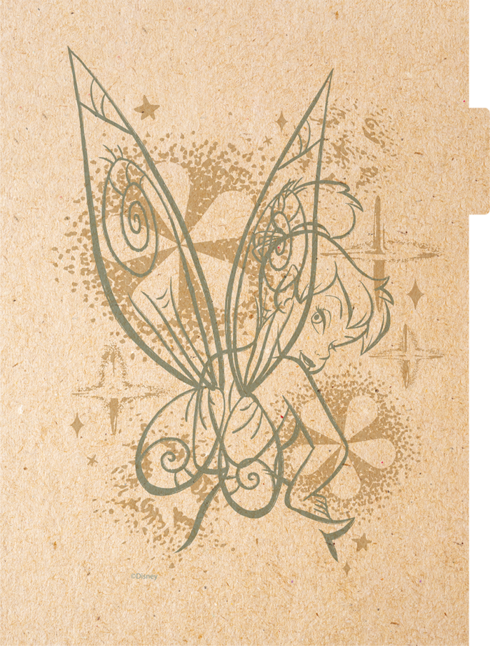 CADERNO ARGOLADO COLLEGE - TINKER BELL KRAFT - Imagem 6