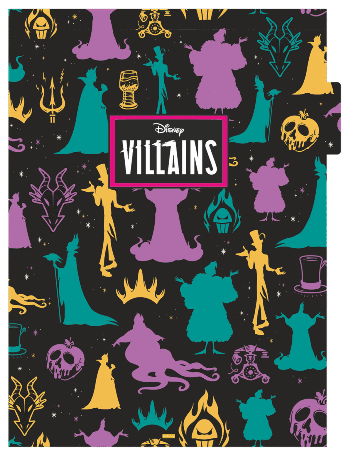 CADERNO ARGOLADO COLLEGE - VILÃS DISNEY - Imagem 6