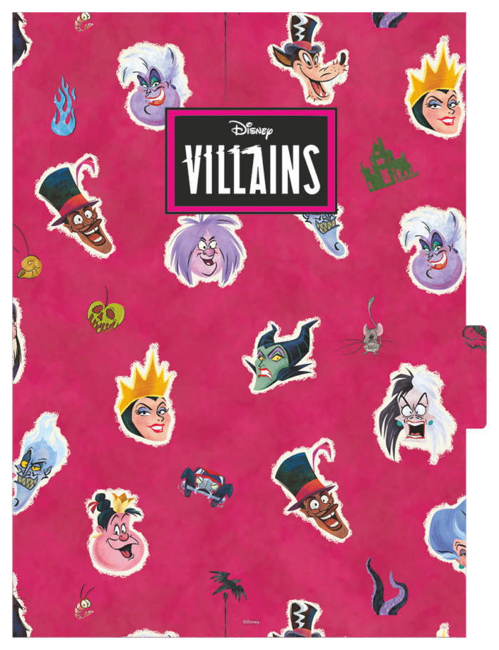 CADERNO ARGOLADO COLLEGE - VILÃS DISNEY - Imagem 4