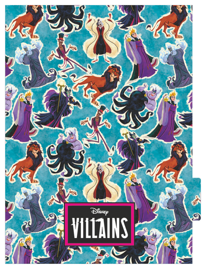 CADERNO ARGOLADO COLLEGE - VILÃS DISNEY - Imagem 3