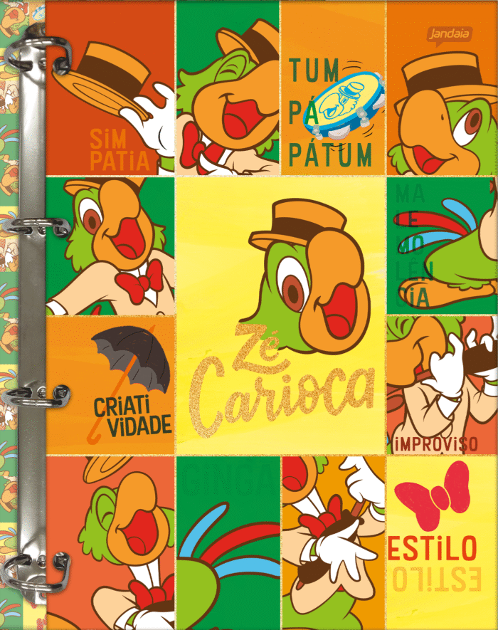CADERNO ARGOLADO COLLEGE - ZÉ CARIOCA