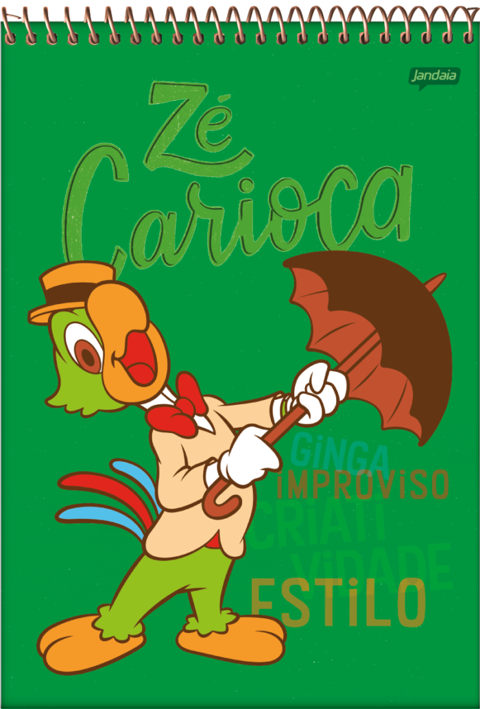 CADERNO APONTAMENTOS - ZÉ CARIOCA - Imagem 3