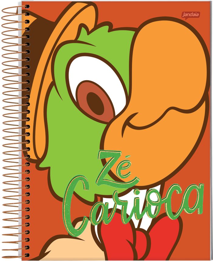 CADERNO ESPIRAL 1/8 - ZÉ CARIOCA - Imagem 2