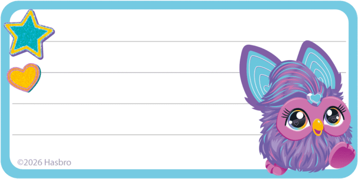 ETIQUETA IDENTIFICAÇÃO - FURBY - Imagem 4