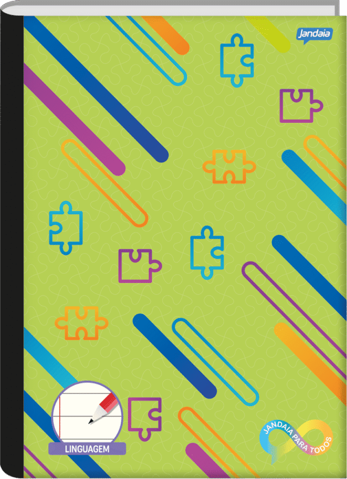 CADERNO BROCHURA 190X248 FLEX CALIGRAFIA - JANDAIA PARA TODOS - Imagem 2