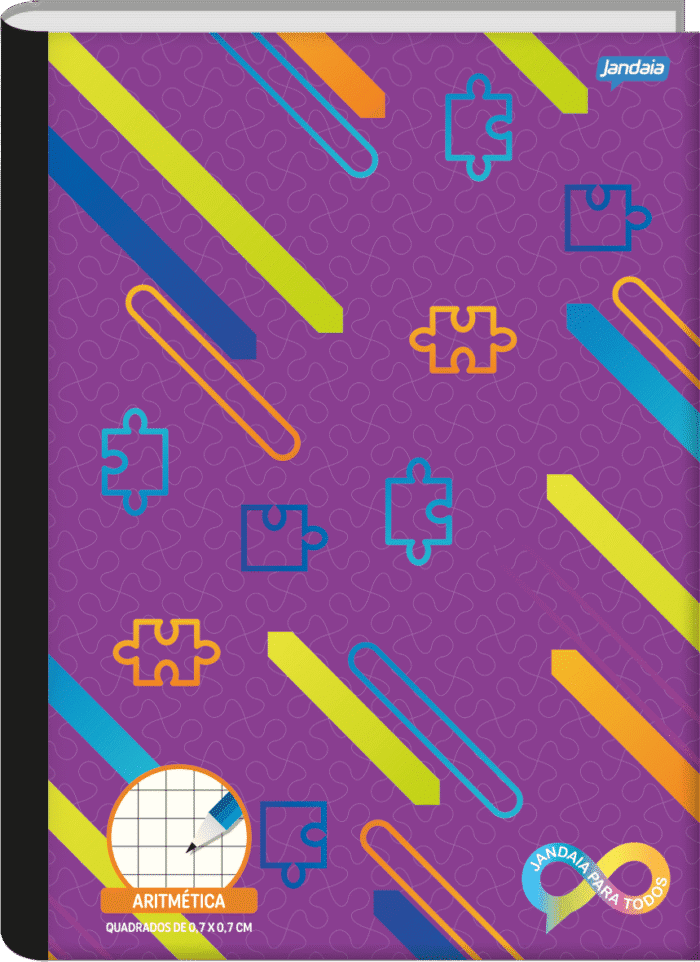 CADERNO BROCHURA 190X248 FLEX CALIGRAFIA - JANDAIA PARA TODOS - Imagem 3