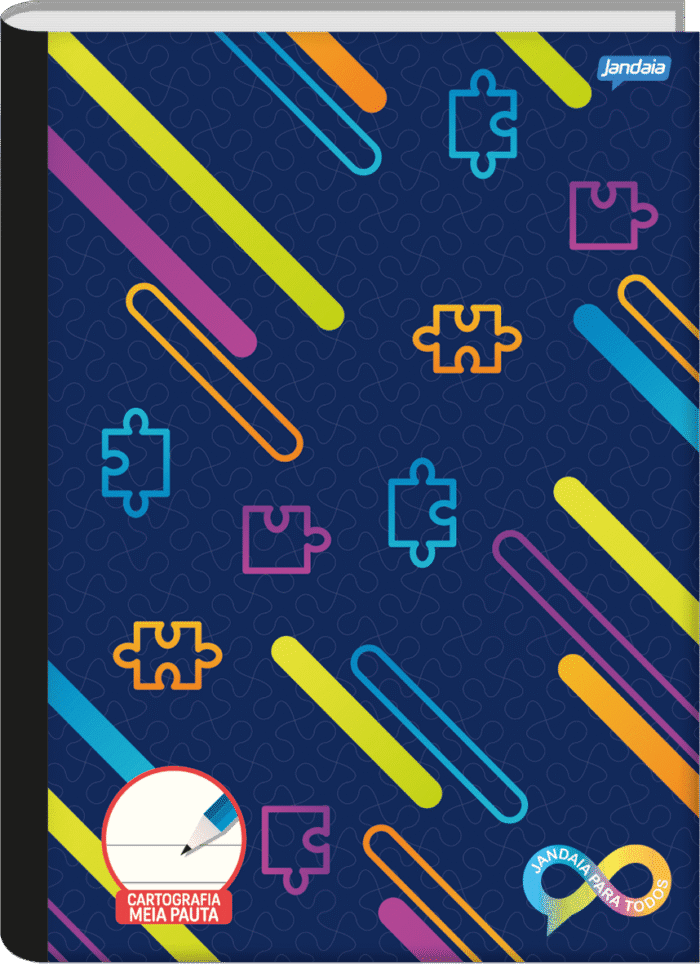CADERNO BROCHURA 190X248 FLEX CALIGRAFIA - JANDAIA PARA TODOS - Imagem 4