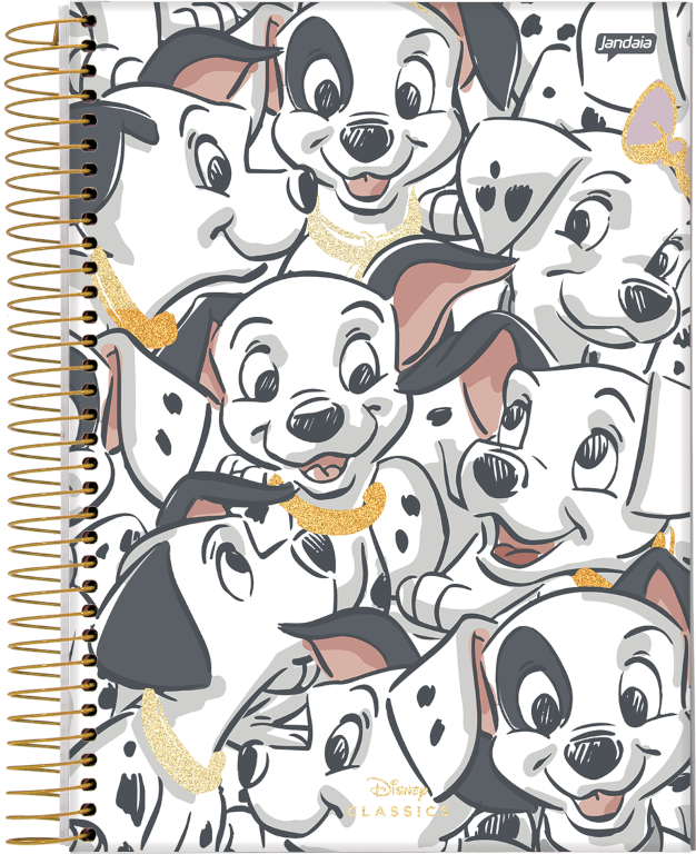 CADERNO ESPIRAL UNIVERSITÁRIO - DISNEY CLÁSSICOS - Imagem 3