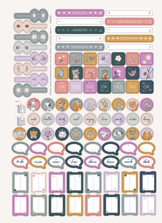 CADERNO ESPIRAL UNIVERSITÁRIO - DISNEY CLÁSSICOS - Imagem 6