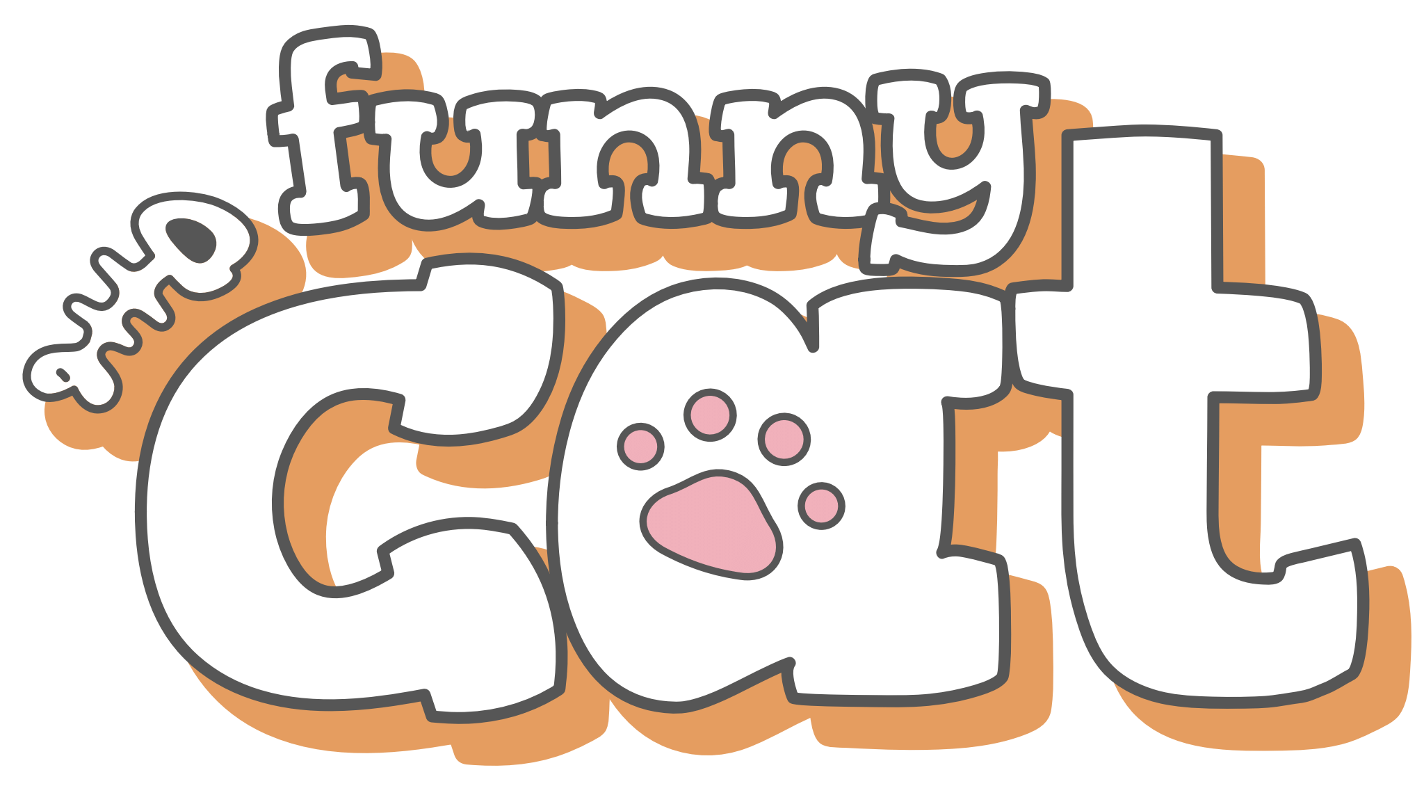 Logo Funny Cat